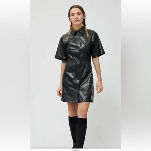 Weekday Savanna Dress Black Size 8